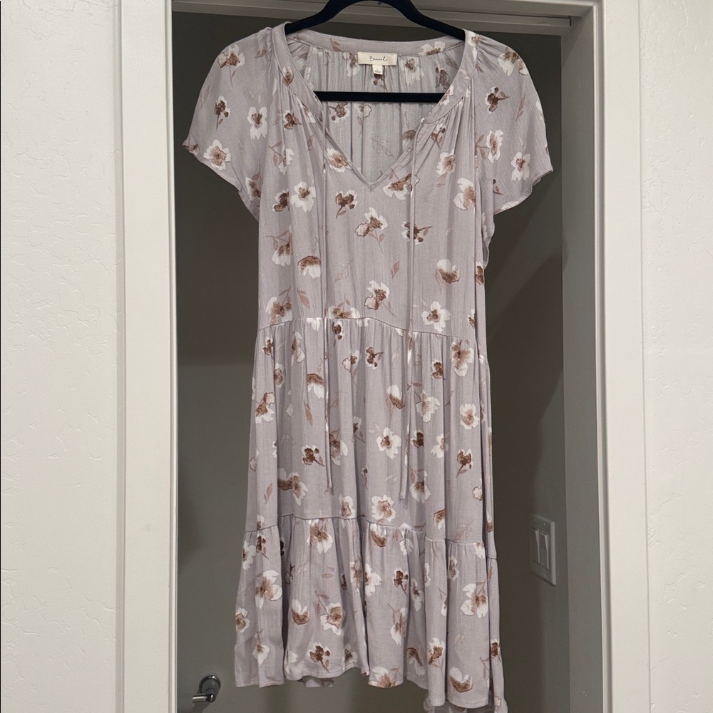Floral V-Neck Dress
